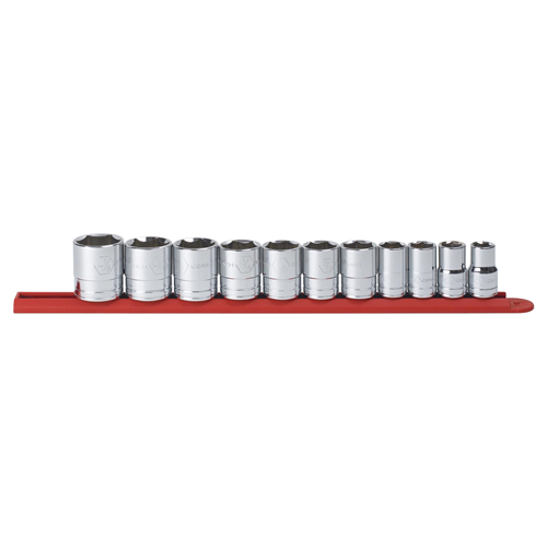 80703 Gearwrench 11Pc 1/2" Drive 6Pt Standard Sae Socket Set