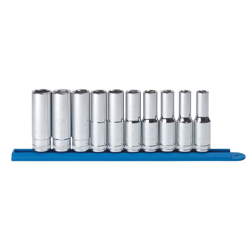 80704 Gearwrench 10Pc 1/2" Drive 6Pt Metric Socket Set