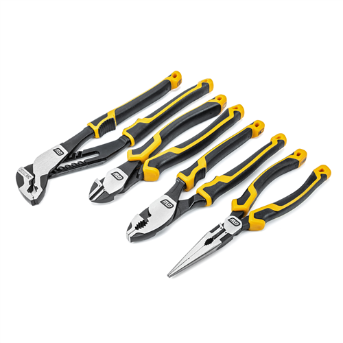 82203C-06 Gearwrench 4 Pc. Pitbull Dual Material Mixed Plier Set