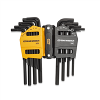 83504 Gearwrench 26Pc Sae/Metric Long Arm Hex Key Set