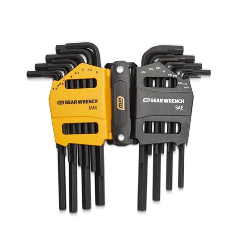 83504 Gearwrench 26Pc Sae/Metric Long Arm Hex Key Set
