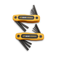 83510 Gearwrench 17Pc Sae/Metric Folding Hex Key Set