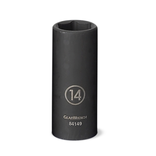 84149 Gearwrench 1/4" Drive Deep Impact Socket 14Mm