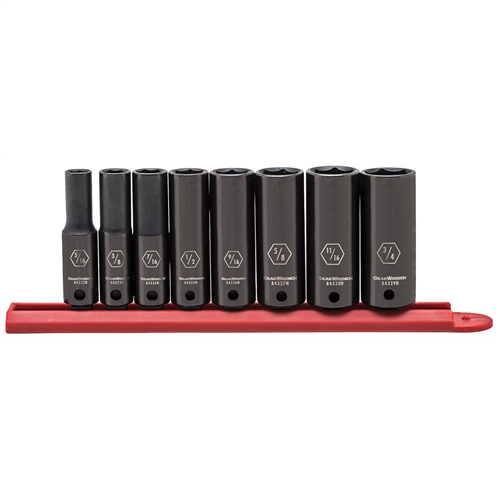 84915N Gearwrench 8 Pc. 3/8" Dr 6 Pt Sae Dp Set (5/16" 3/4")