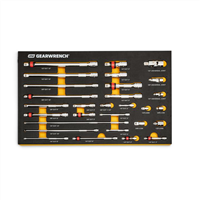 86523 Gearwrench 29 Pc. 1/4", 3/8", 1/2" Drive Chrome Tool Accessories Set