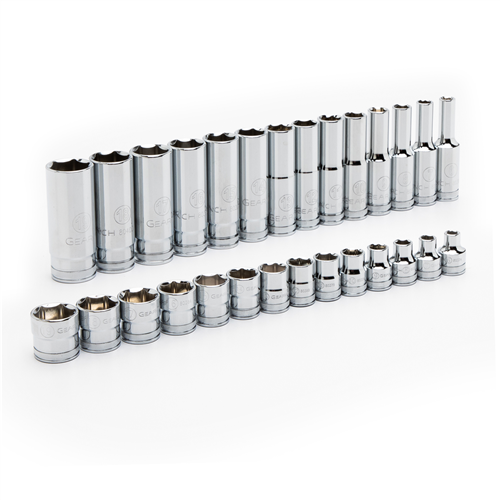 86540 Gearwrench 28 Pc 3/8" Dr Metric Socket Set