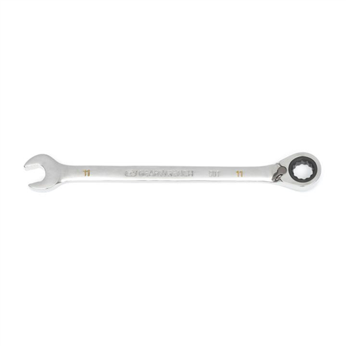 11mm 90-Tooth 12 Point Reversible Ratcheting Wrench