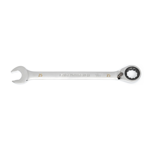 25mm 90-Tooth 12 Point Reversible Ratcheting Wrench
