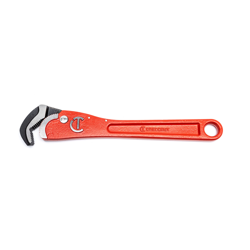 CPW12S Gearwrench Pipe Wrench,Self Adj,12",Steel Handle