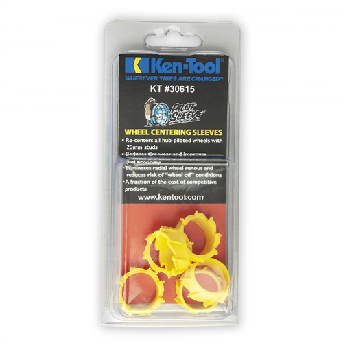 30615 Ken-Tool Pilot Sleeve Wheel Centering Sleeves - 20Mm - Pack Of 6