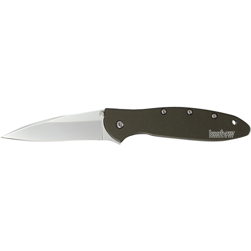 1660OL Kershaw Leek Olive Green