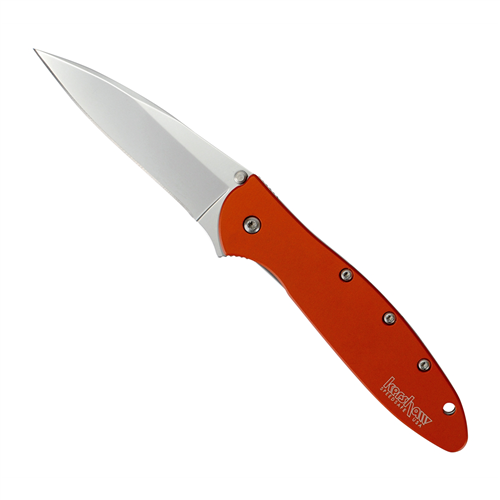 1660OR Kershaw Leek Orange Folding Knife