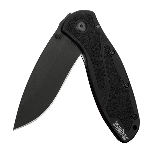 1670BLK Kershaw Black Blur Knife With Standard Blade