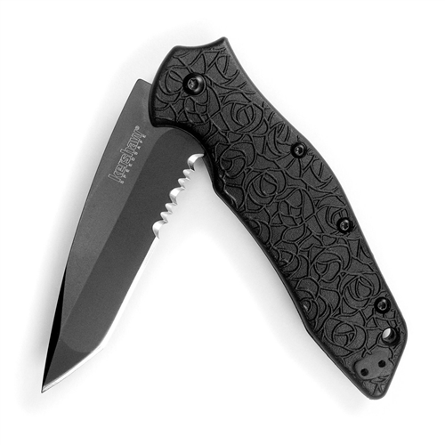 1835TBLKST Kershaw Kuro Serrated Knife