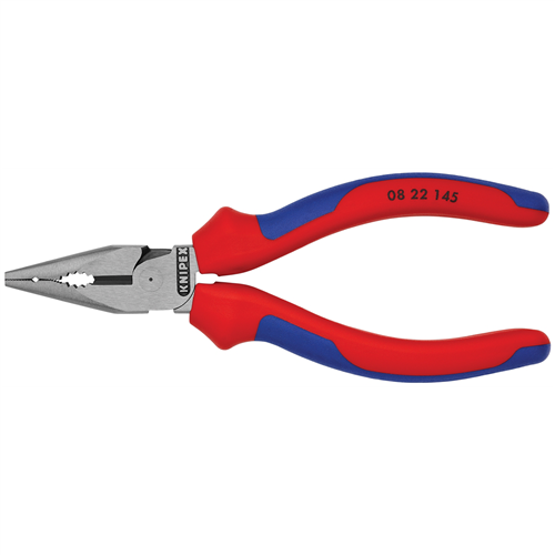 08 22 145 Knipex 6 Inch Needle-Nose Combo Pliers With Comfort Grip