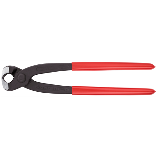 10 98 i220 Knipex 8-3/4 Inch Ear Clamp Pliers W/ Front Jaws