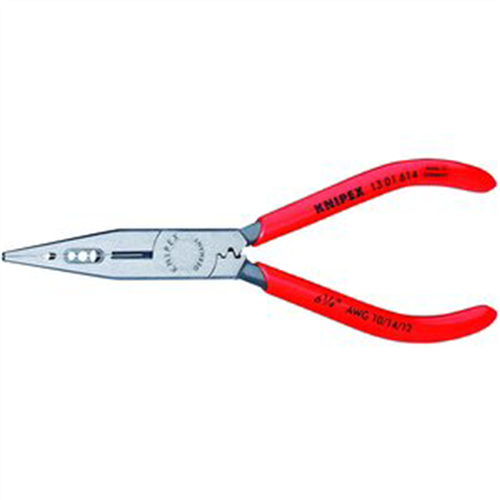 13 01 614 SBA Knipex 4-In-1 Electrician Pliers Awg 10,12,14 (Carded)