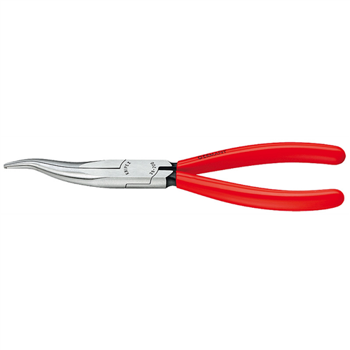 38 31 200 Knipex Plier Long Nose S-Shp Curved 8 Pvc