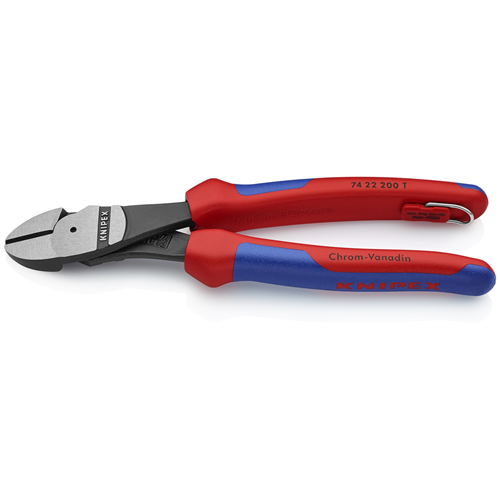 74 22 200 T BKA Knipex High Leverage Angled Diagonal Cutting Pliers