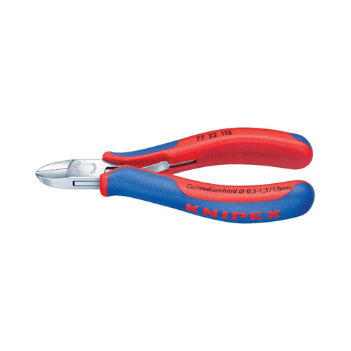 77 22 115 Knipex Electronics Diagonal Cutters-Comfort Grip