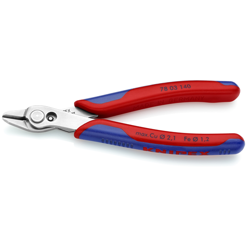 78 03 140 Knipex 5 1/2In Electronics Super Knips Xl-Comfort Grip
