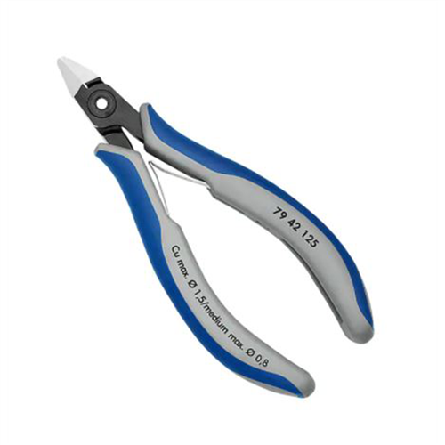 79 42 125 Z Knipex 5In Precision Electronics Diagonal Cutters
