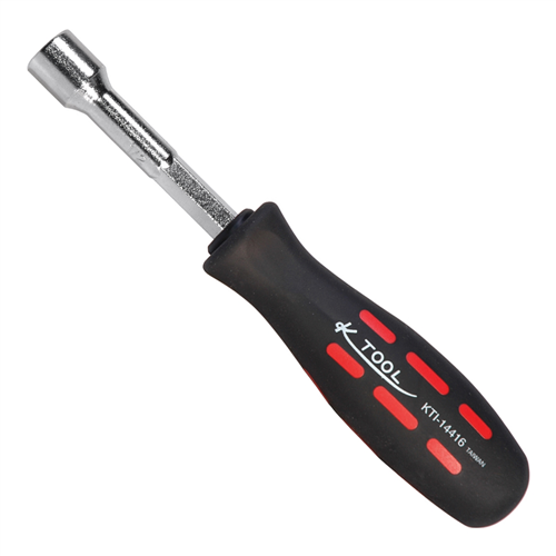 KTI-14416 K Tool International Sae Nut Driver 1/2 X 3" Soft-Grip Handle