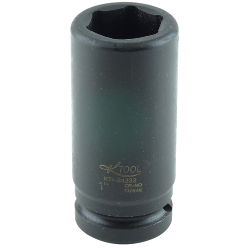 KTI-34232 K Tool International 1" Soc Imp 3/4" Dr Deep 6 Pt