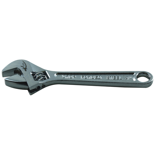 KTI-48004 K Tool International Adjustable Wrench &Hyphen; 4-Inch Jaw Capacity: 1/2"