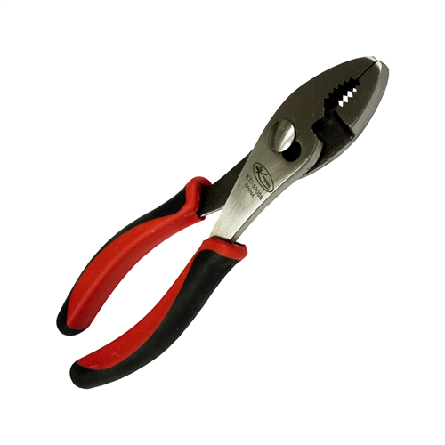 KTI-53008 K Tool International 8In Pliers Slip Joint, Red Handles