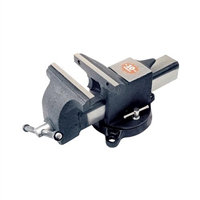 KTI-64105 K Tool International 5" Steel Vise With 5-1/4" Jaw Opening
