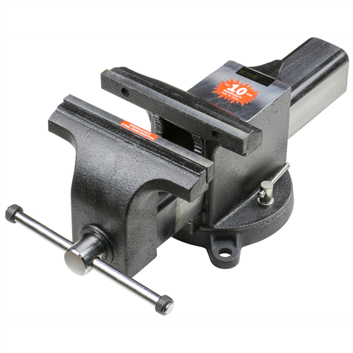 KTI-64108 K Tool International 8" Steel Bench Vise With 9" Jaw Opening