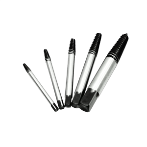 KTI-70040 K Tool International Screw Extractor Set 5 Pc Spiral
