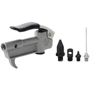 KTI71015 K Tool International Air Blow Gun Kit 4 Tips