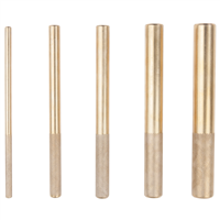 DFP/5B/ST K Tool International Drift Brass Punch Set, 5 Piece