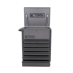 KTI75151 K Tool International Premium 7 Drawer 750 Lb. Service Cart (Grey)