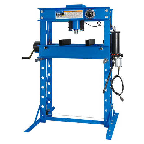 HJ0807CEA K Tool International 50 Ton Air/ Hydraulic Shop Press