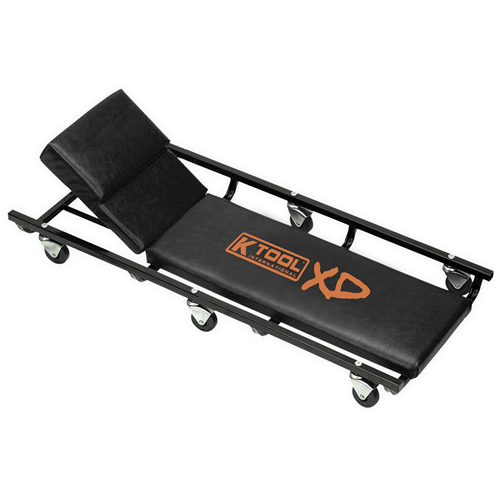 KTIXD74962 K Tool International 40" Adjustable Headrest Metal Frame Creeper