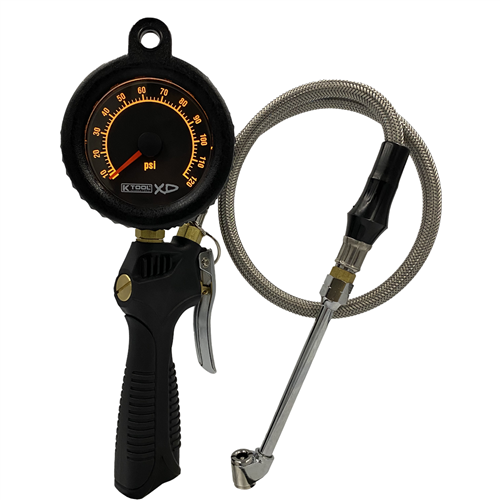 3295I K Tool International Backlit Tire Inflator Gauge