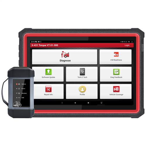 301190748 Launch Tech Usa X-431 Torque Auto Hd Professional Diagnostic Tool