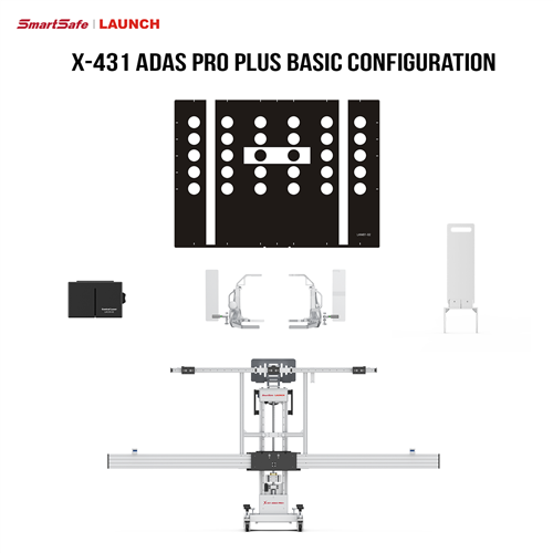 701040001 Launch Tech Usa X-431 Adas Pro Plus Basic Configuration