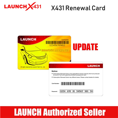 X431HDSW Launch Tech Usa 1-Year Software Update For X-431 Hd