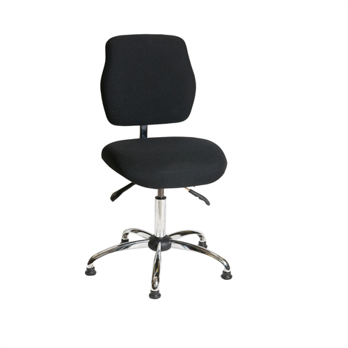 1010427 Shopsol Esd Chair - Low Height -  Deluxe Black