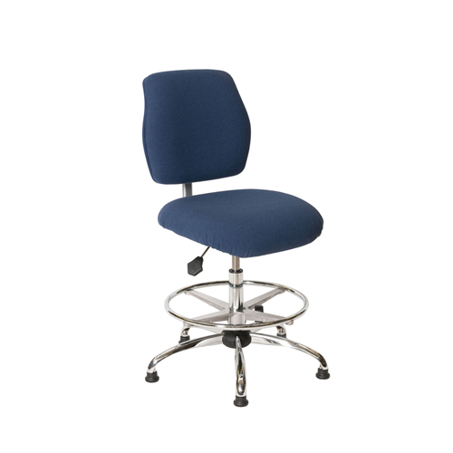 1010449 Shopsol Esd Chair - Medium Height -  Economy Blue