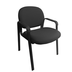 1010579 Shopsol Guest/Reception Chair  - Tubular Base