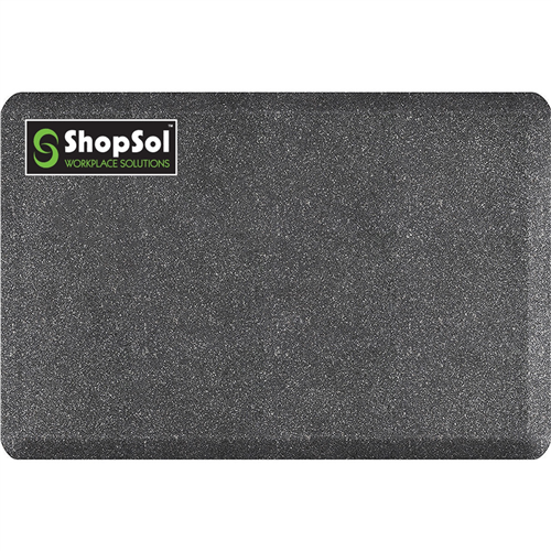 1010646 Shopsol Anti-Fatigue Mat Supreme 3' X 2' Mosaic Steel 32S
