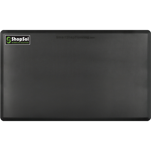 1010655 Shopsol Anti-Fatigue Mat Supreme 5' X 3' Black 53Ssblk