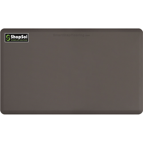 1010656 Shopsol Anti-Fatigue Mat Supreme 5' X 3' Gray 53Ssgry