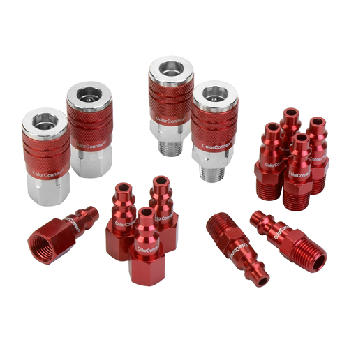 A73458D Legacy Manufacturing Colorconnex Type D 14Pc 1/4" Body Coupler & Plug K