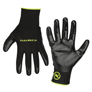 GC100XL Legacy Manufacturing Flexzilla&Reg; Nitrile Dip Gloves, Black, Xl